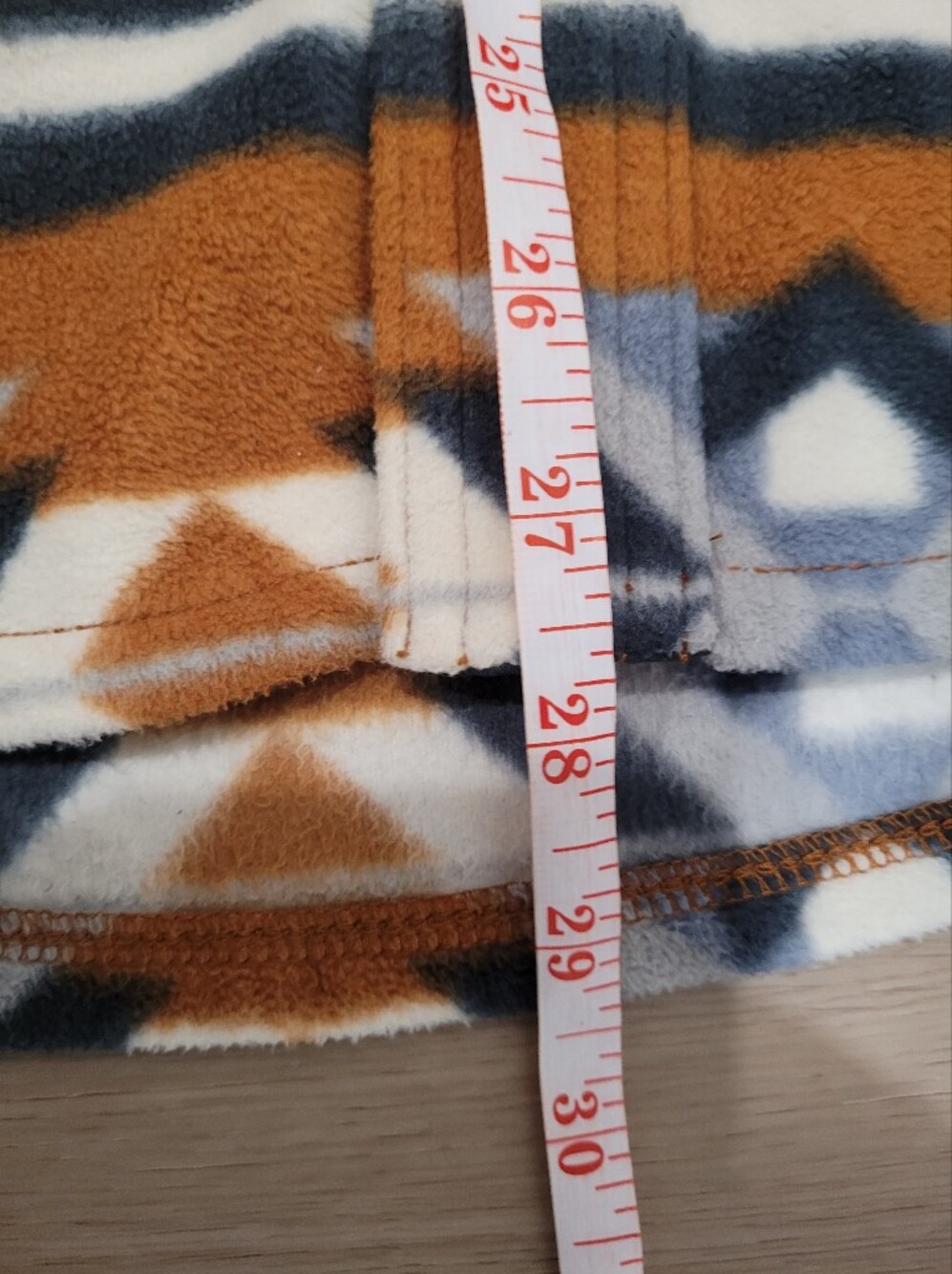 Eddie Bauer Men's Chutes Microfleece Long Sleeve Button Down Aztec Sweater - Picture 8 of 9